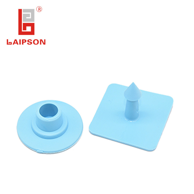 LAIPSON 32mm Top Tpu Piglet Tag Small Size Square For Pig Sheep Animal