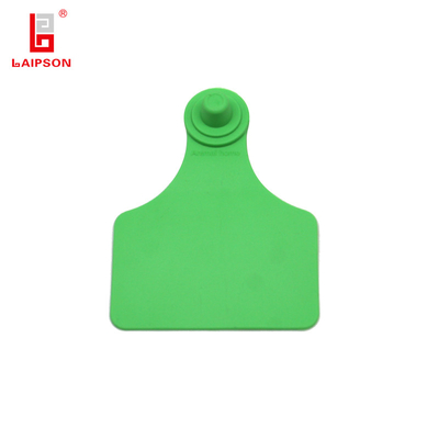 ISO9001 80MM Closed Head Cattle Beef Cow Ear Tag With TPU For Cattle Sheep Farm