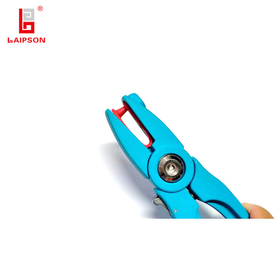 Blue Sheep Goat Chicken Poultry Ear Tag Plier Applicator For Tagging Animal Tags