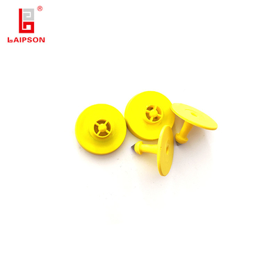 LF 31mm 134.2KHZ Cone TPU Tamperproof RFID FDX Ear Tag For Pig Cow Sheep Farm