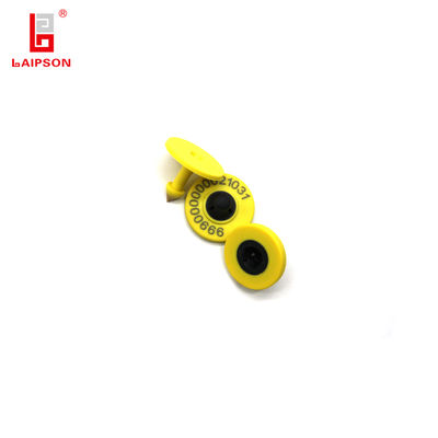 30mm 860-960Mhz UHF RFID High Quality Animal Ear Tag For Pig Cattle Goat Farm