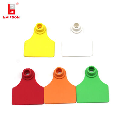 TPU Durable Pig Ear Tags with Laser Marking for Long Lasting Pig Tracking and Identification