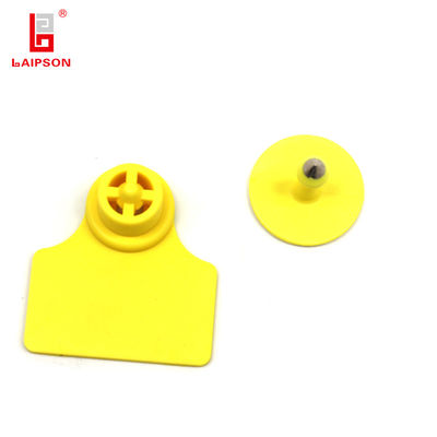 ISO14001 34*32mm Pig Ear Tags For Livestock Ranch Management