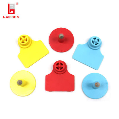 ISO14001 34*32mm Pig Ear Tags For Livestock Ranch Management