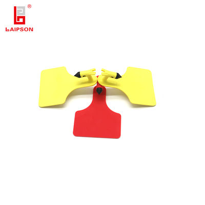 84mm Μέσο μονό δαχτυλίδι τροφοδοσίας Z-Type Tag για την ταυτοποίηση βοοειδών αγελάδας άλογο