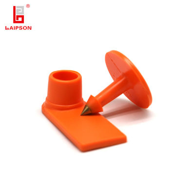 98MM TPU 860-960Mhz UHF Μεγάλης Εμβέλειας Χονδρικής Πώλησης Πορτοκαλί Basf Tpu Ετικέτα Αυτιού για Κατσίκες και Πρόβατα